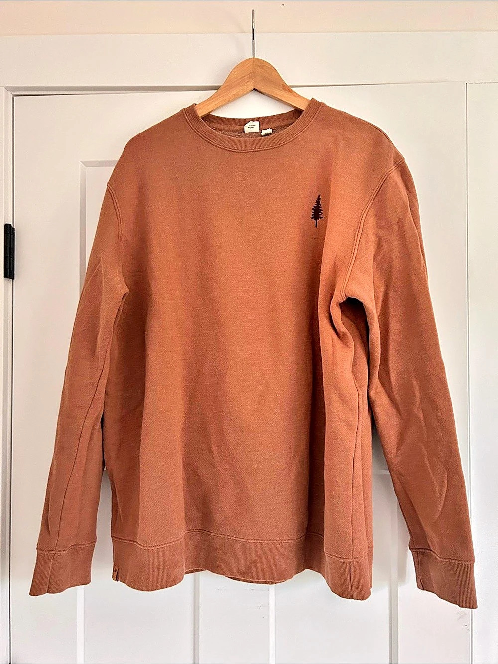 tentree Golden Spruce Forest Crew Brown Crewneck Sweatshirt XL